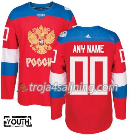 Ryssland tröja Customized World Cup i ishockey 2016 Röd Premier - NHL Tröjor Barn Ryssland tröja Customized World Cup i ishockey 2016 Röd Premier - NHL Tröjor Barn